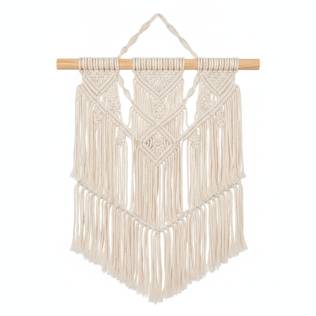 Boho Macrame Wall Hanging