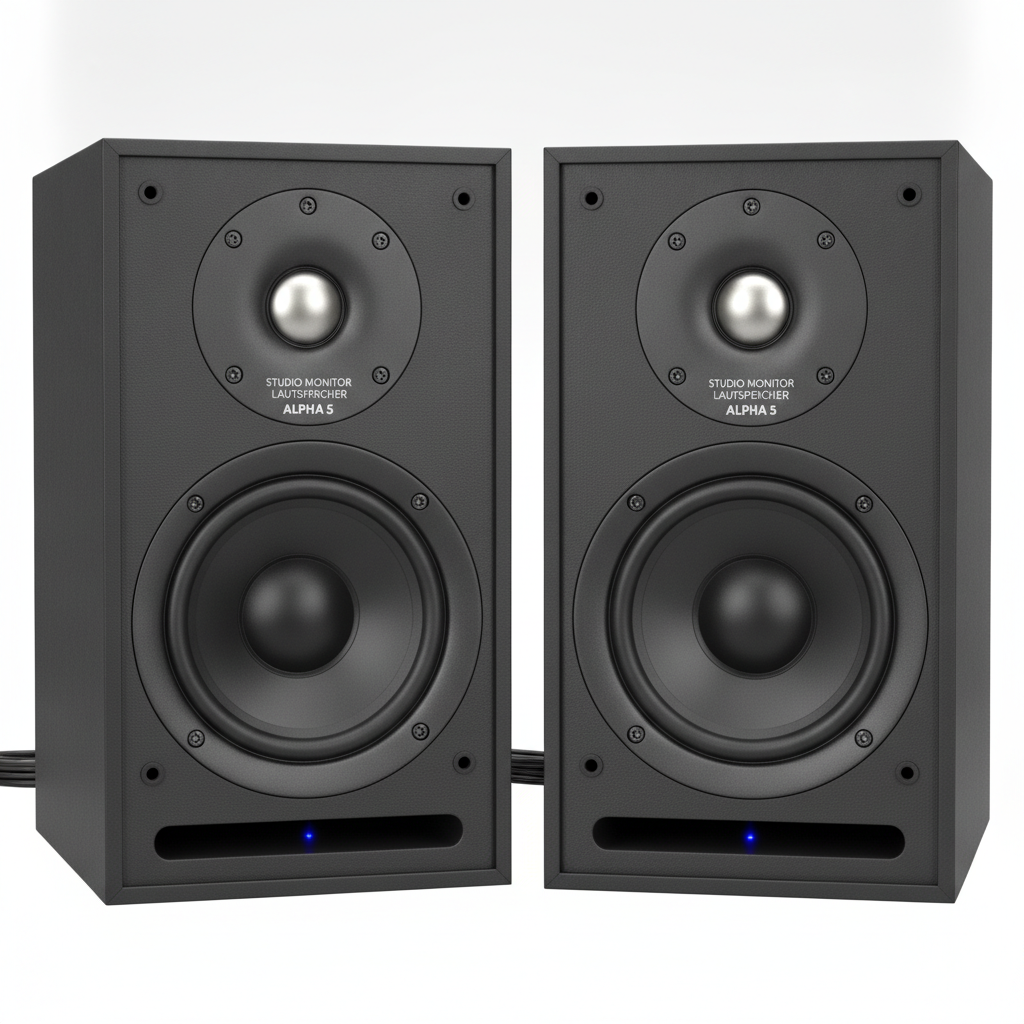 Studio Monitor Speakers Alpha 5 (Pair)