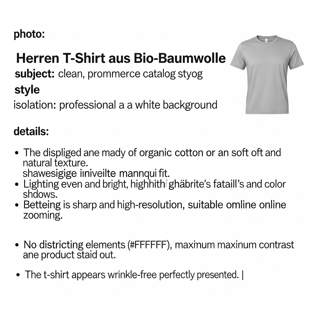 Men's Organic Cotton T-Shirt