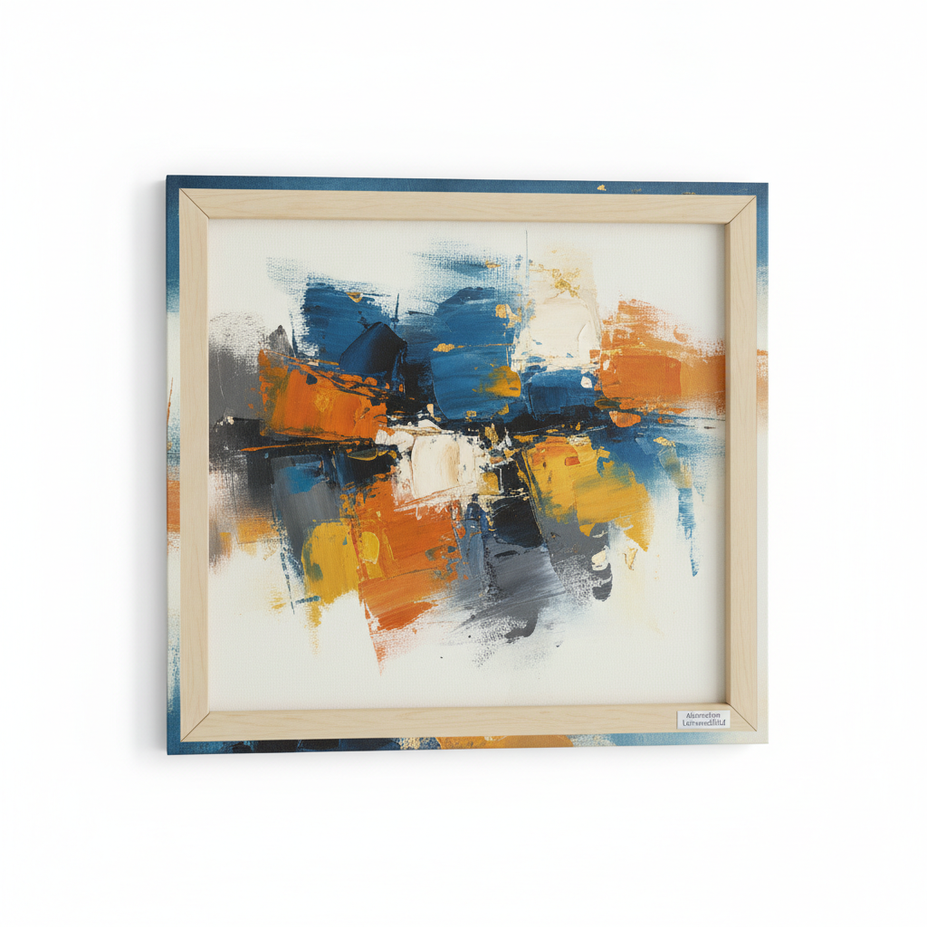 Abstract Canvas Painting