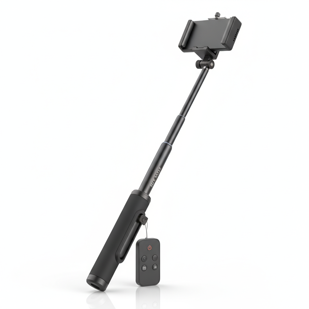 Selfie Stick with Bluetooth Remote
