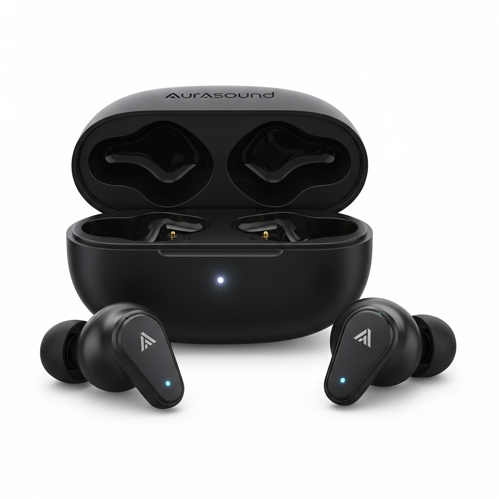 AuraSound Pro Wireless Earbuds