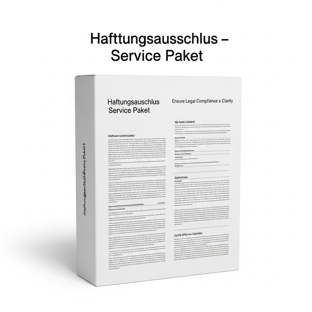 Disclaimer Service Package