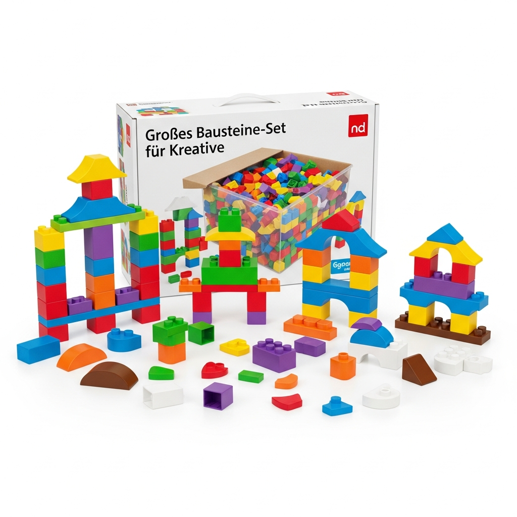 Large Creative Building Blocks Set
