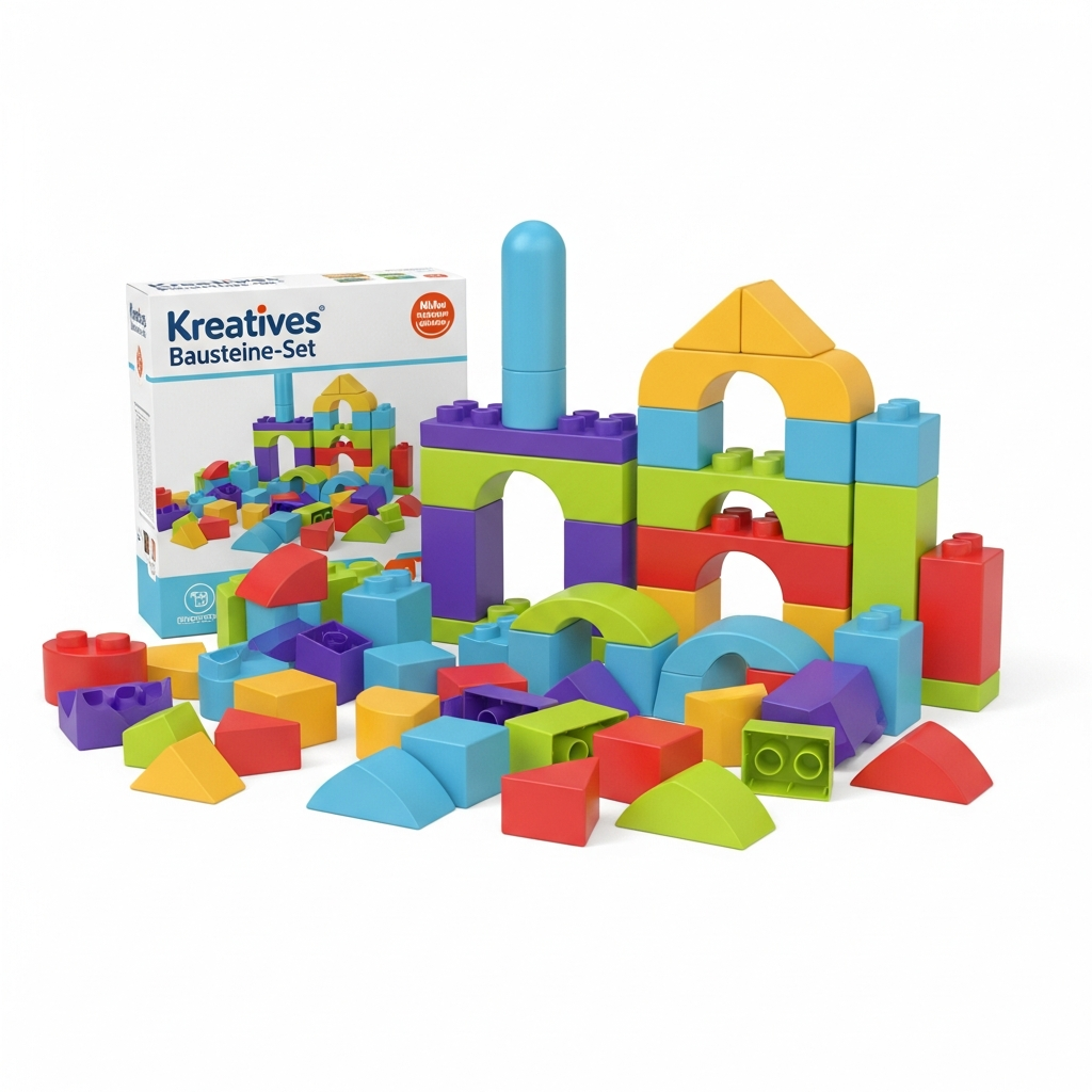 Children's Creative Building Blocks Set