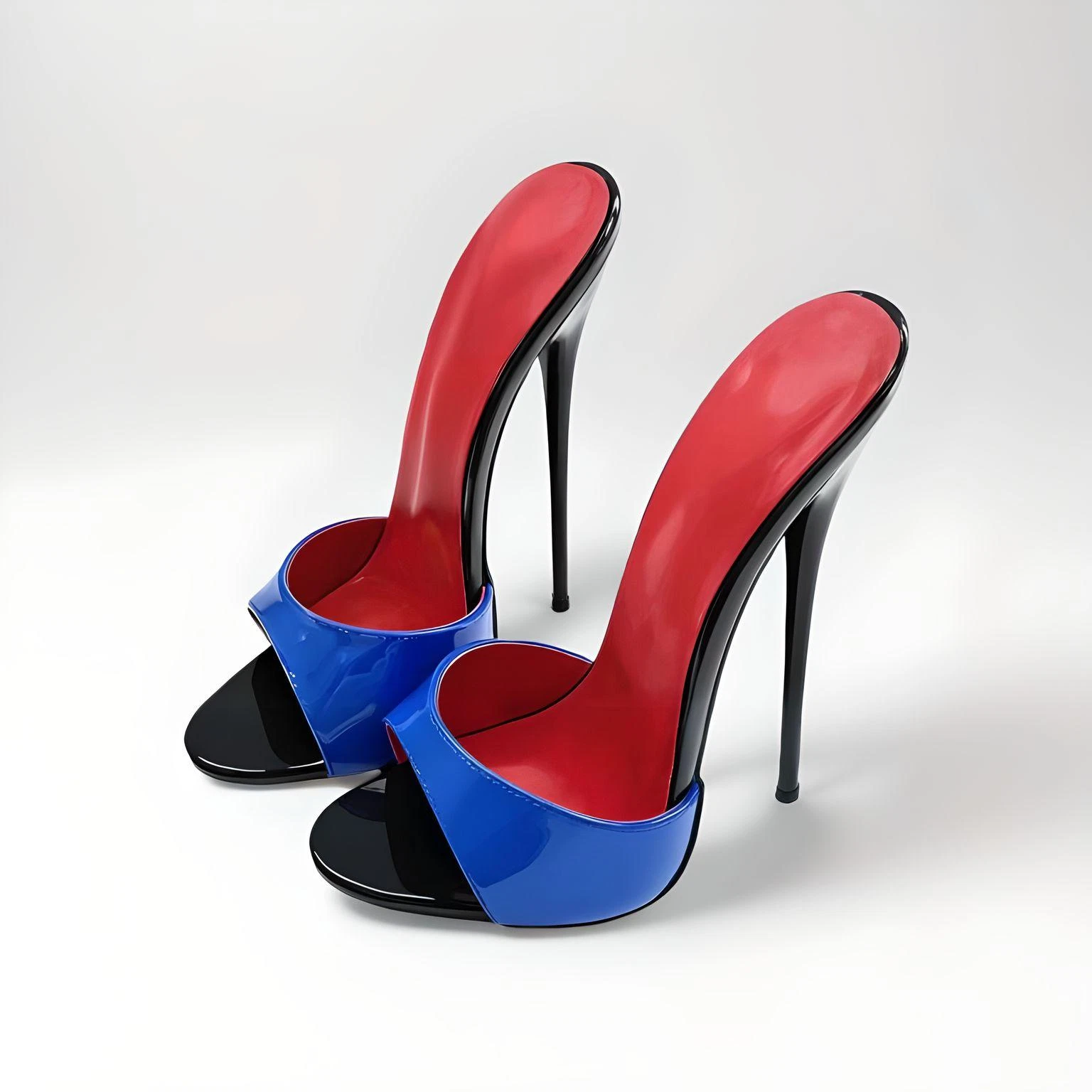 Elegant Heeled Mules
